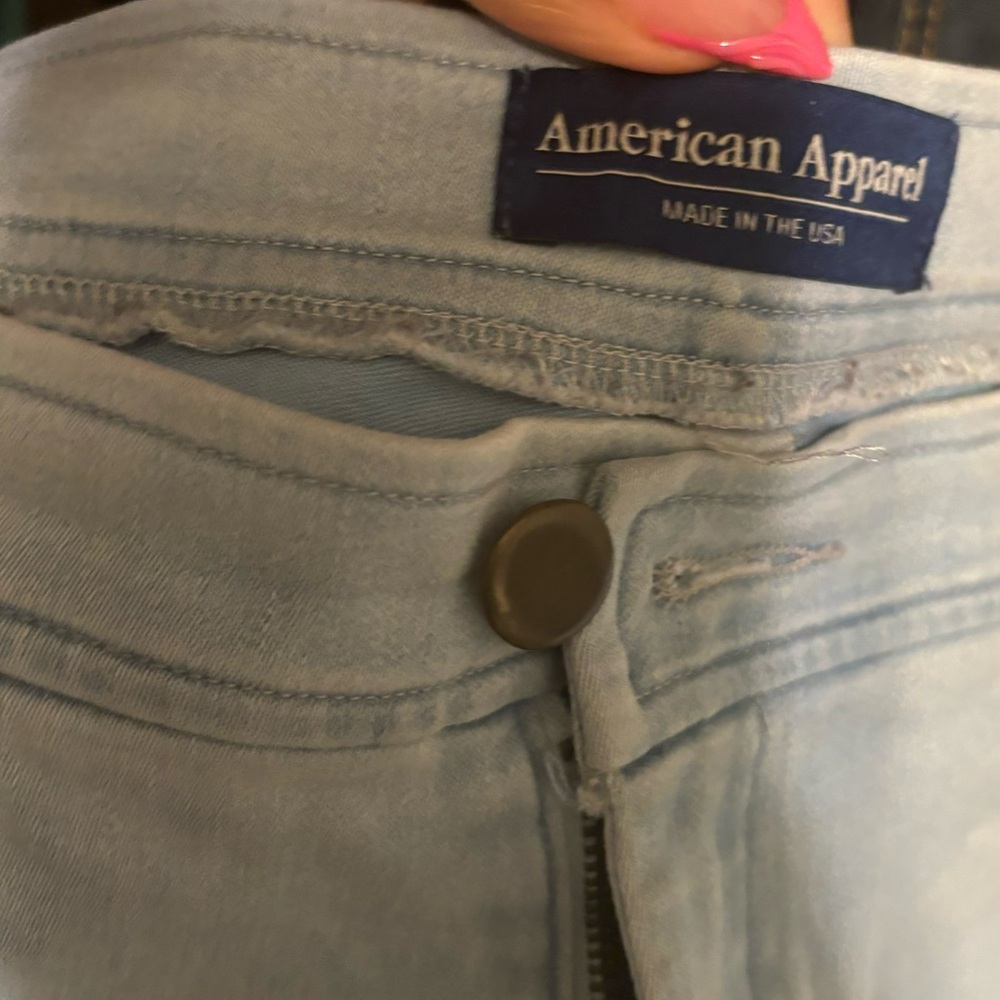 Light denim high waisted stretch jeans - Picture 3 of 3